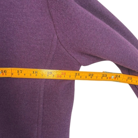 Nomadic Traders Wool Blend Purple Button Sweater Jacket Size Small - Picture 8 of 10